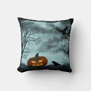 Halloween-Kürbis Kissen