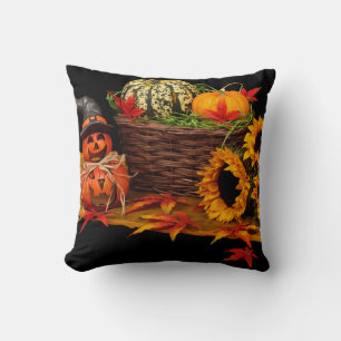Halloween-Kürbis Kissen