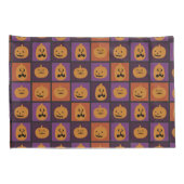 Halloween-Kürbis Kissenbezug (Rückseite-Rechts)