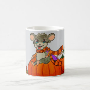 HALLOWEEN-KÜRBIS KLEINE MAUS KAFFEETASSE