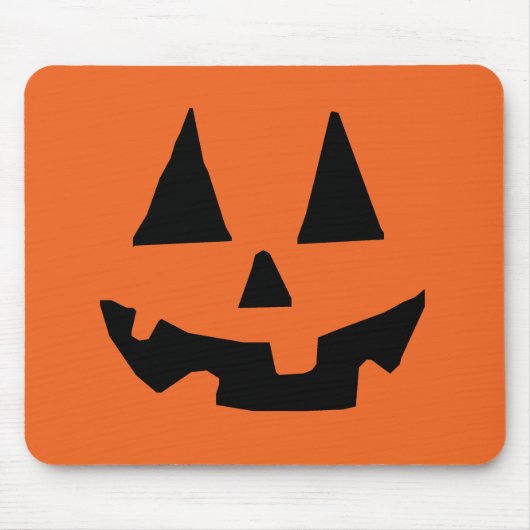 Halloween-Kürbis-Kürbislaterne Mousepad (Vorne)