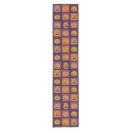 Halloween-Kürbis Kurzer Tischläufer