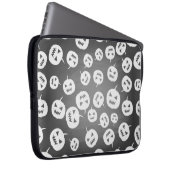 Halloween-Kürbis Laptopschutzhülle (Vorne Rechts)