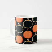 Halloween/Kürbis Latte Tasse (Vorderseite Links)