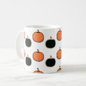 Halloween/Kürbis Latte Tasse (Vorderseite Links)