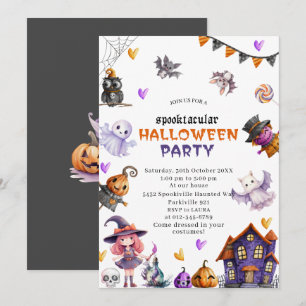 Halloween-Kürbis Little Boo Baby Shower-Einladung Einladung