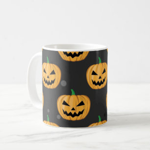 Halloween-Kürbis - Lustiges Muster Kaffeetasse