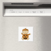 Halloween-Kürbis Magnet (In Situ (Geschirrspüler))