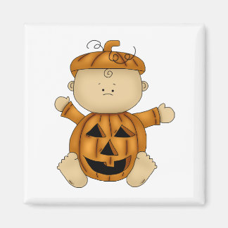 Halloween-Kürbis Magnet