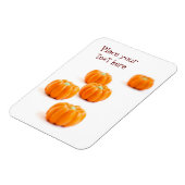 Halloween-Kürbis Magnet (Linke Seite)