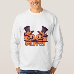 Halloween-Kürbis-Männer-T-Shirt T-Shirt