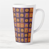Halloween-Kürbis Milchtasse (Rechts)