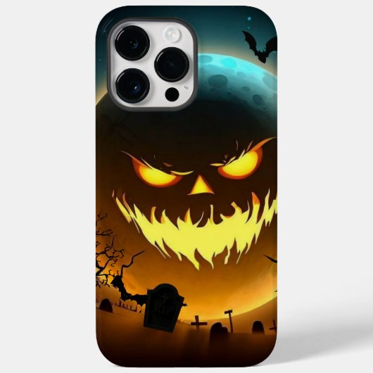 Halloween/Kürbis/Mond/Fall Case-Mate iPhone Hülle (Rückseite)