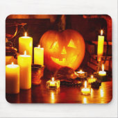 Halloween-Kürbis Mousepad (Vorne)