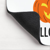 Halloween-Kürbis Mousepad (Ecke)