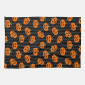 Halloween-Kürbis-Muster Küchentuch (Horizontal)