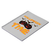 Halloween-Kürbis Notizblock (Linke Seite)