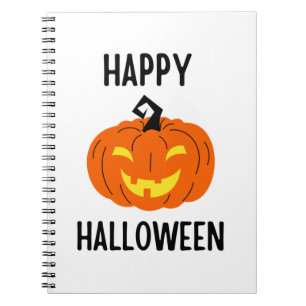 Halloween-Kürbis Notizblock