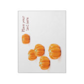 Halloween-Kürbis Notizblock (Rotiert)