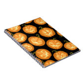 Halloween-Kürbis Notizblock (Rechte Seite)