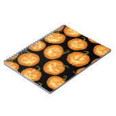 Halloween-Kürbis Notizblock (Linke Seite)