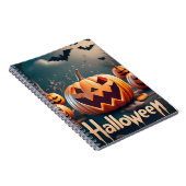 Halloween-Kürbis Notizblock (Rechte Seite)