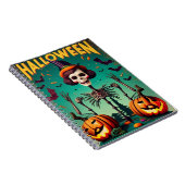 Halloween-Kürbis Notizblock (Rechte Seite)