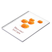 Halloween-Kürbis Notizblock (Linke Seite)