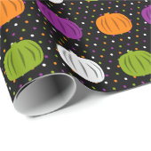 Halloween-Kürbis-Packpapier Geschenkpapier (Rolleneckpunkt)