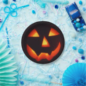 Halloween Kürbis Pappteller (Party)