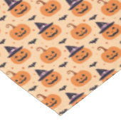 Halloween-Kürbis-Patch Tischdecke (Schrägansicht)