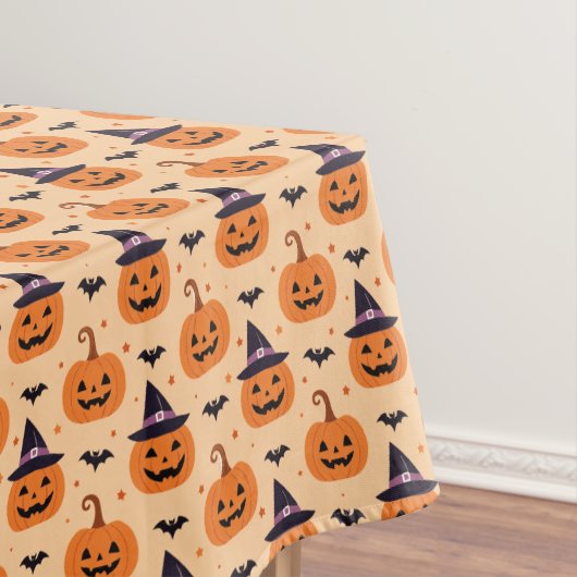 Halloween-Kürbis-Patch Tischdecke (Beispiel)