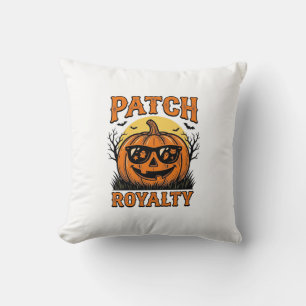 Halloween-Kürbis-Patch Vintage-Jack-O-Lantern-Shi Kissen