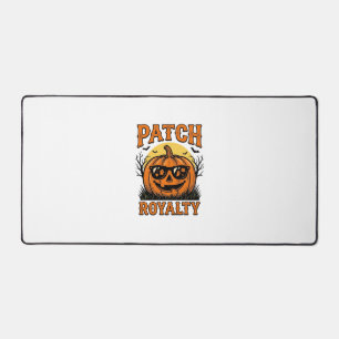 Halloween-Kürbis-Patch Vintage-Jack-O-Lantern-Shi Schreibtischunterlage