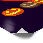 HALLOWEEN-KÜRBIS POSTER (Ecke)