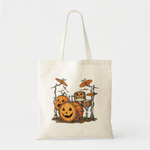 Halloween-Kürbis-Schlagzeug-Set Tragetasche