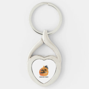 Halloween-Kürbis Schlüsselanhänger