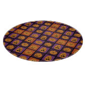 Halloween-Kürbis Schneidebrett (Ecke)