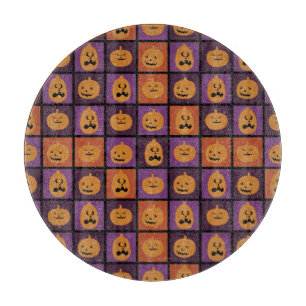 Halloween-Kürbis Schneidebrett