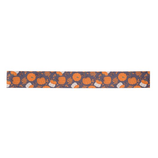 Halloween-Kürbis-Schnittpapier Satinband (Vorderseite)