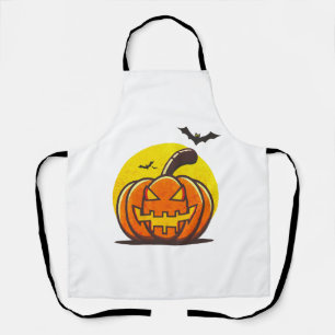 Halloween-Kürbis Schürze