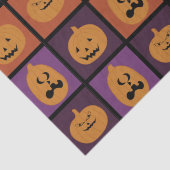 Halloween-Kürbis Seidenpapier (Detail)