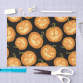Halloween-Kürbis Seidenpapier (Handwerk)