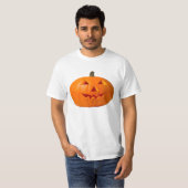 Halloween-Kürbis-Shirt T-Shirt (Vorne ganz)