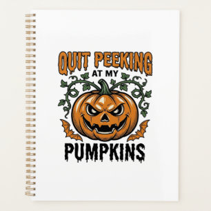 Halloween-Kürbis-Shirt Vintage-Gravur-Witz_1 Planer