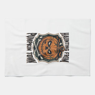 Halloween-Kürbis-Shirt Vintage Jack O Lantern Tow Geschirrtuch