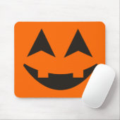 Halloween-Kürbis stellt Mousepad 3 gegenüber (Mit Mouse)