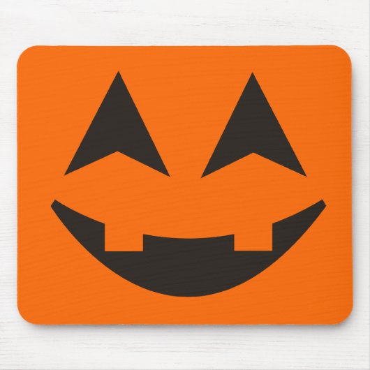 Halloween-Kürbis stellt Mousepad 3 gegenüber (Vorne)