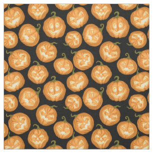 Halloween-Kürbis Stoff