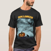 Halloween-Kürbis T-Shirt (Vorderseite)